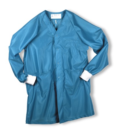 Collarless ESD Safe Lab Coat