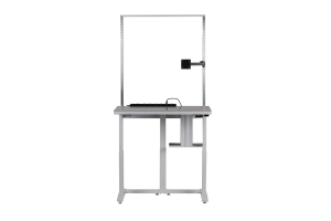 Workstations By GK - Ergo Lift Adjustable Workstations with Grey Acrylic Work Surface - Image 4