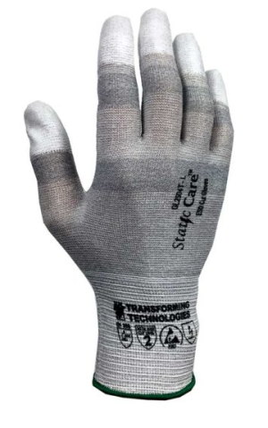 ESD GLOVES - GL2500T Series, Level 3, Cut Resistant, Fingertip Coated