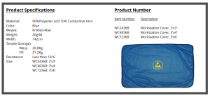 ESD Workstation Covers -Three Sizes - Image 5