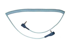 Dual Conductor Right (or standard) Angle Coil Cord - 5', 10' and 20' Lengths (CC3000R/CC3000 Series)
