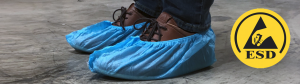Disposable ESD Shoe Covers with Skid Resistant Bottoms- SC1207C Series - Image 4
