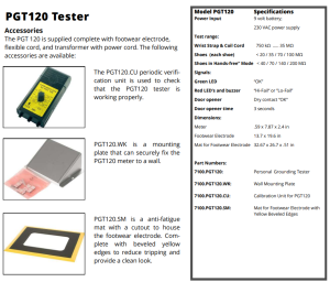 Warmbier Test Equipment PGT120 Personal Grounding Tester (Series 100) - Image 7
