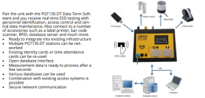 Warmbier PGT130.DT  Data Logging ESD Tester with RFID - Image 6