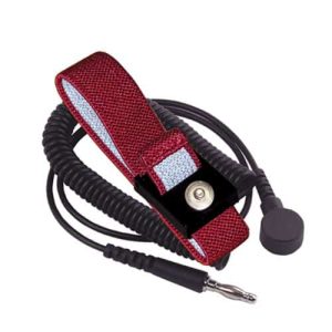 Anti-Allergy Fabric Wrist Band & Coil Cord Set, 4mm, 6ft/12ft- Series WB5600